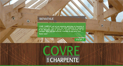 Desktop Screenshot of covre-charpente.com